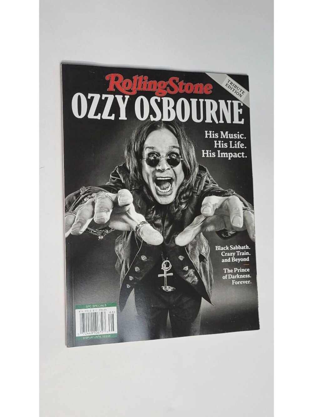 Rolling Stone Ozzy Osbourne Tribute Edition Magazine NEW